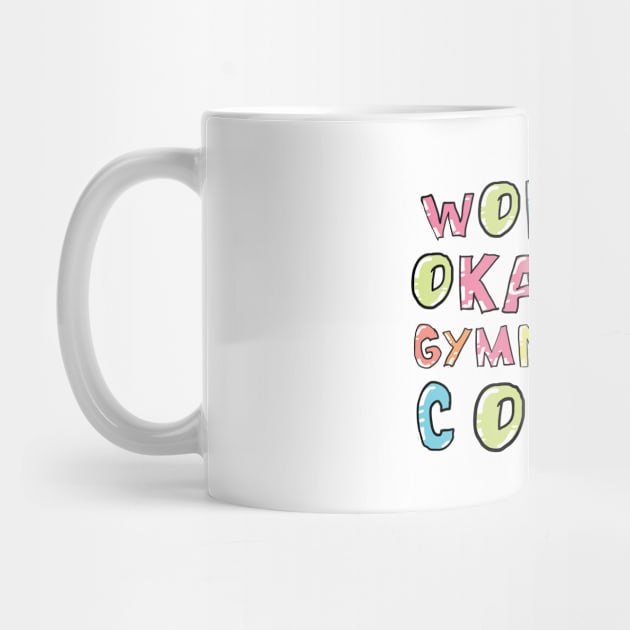 World's Okayest Gymnastics Coach Gift Idea by BetterManufaktur